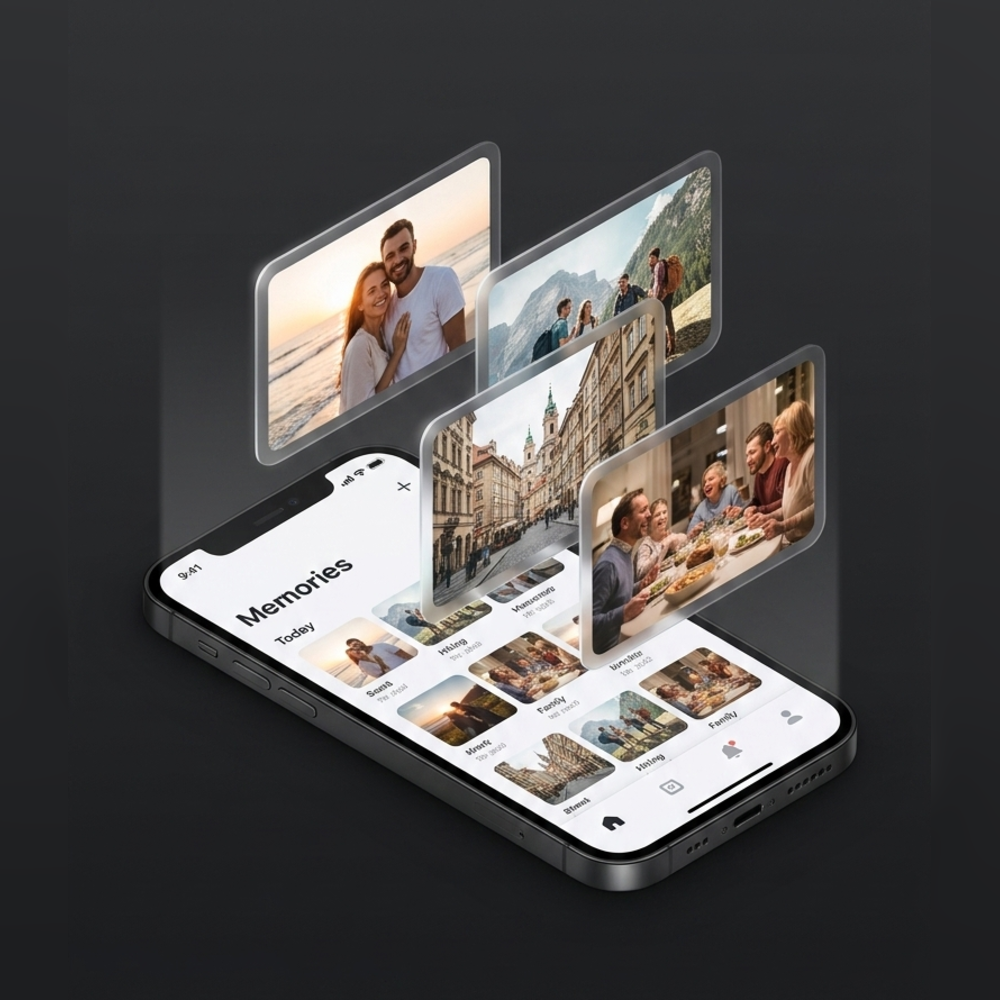 Memoir Log app preview